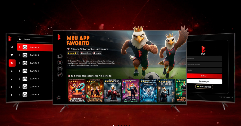 blessed player tv